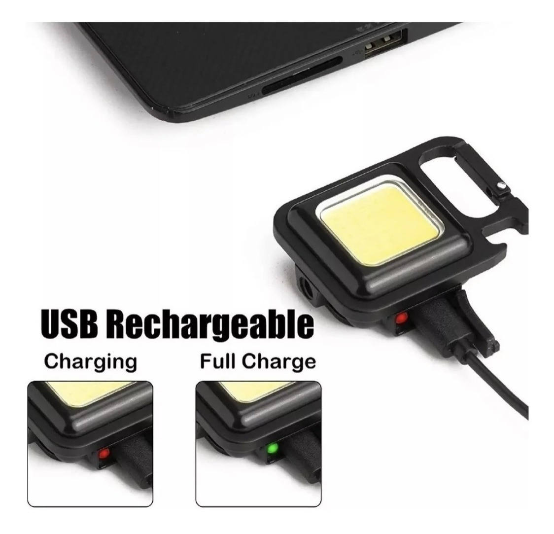 Miniatura 3 de Mini Linterna Lampa Led Llavero Portatil